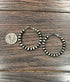 True Turq Navajo Bead Hoop Earrings - Roaming Gypsy Boutique