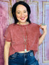 Tulsa Sands Waffle Top - Roaming Gypsy Boutique