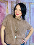 Tulsa Sands Waffle Top - Roaming Gypsy Boutique