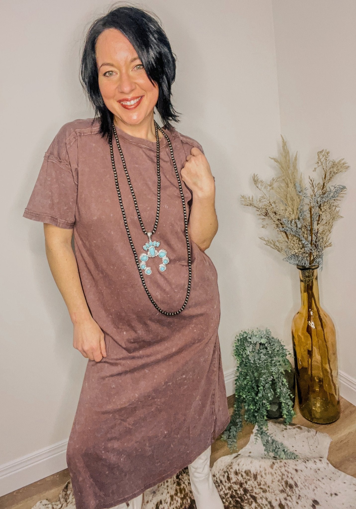 Urban Clout Relaxed Maxi Dress - Roaming Gypsy Boutique
