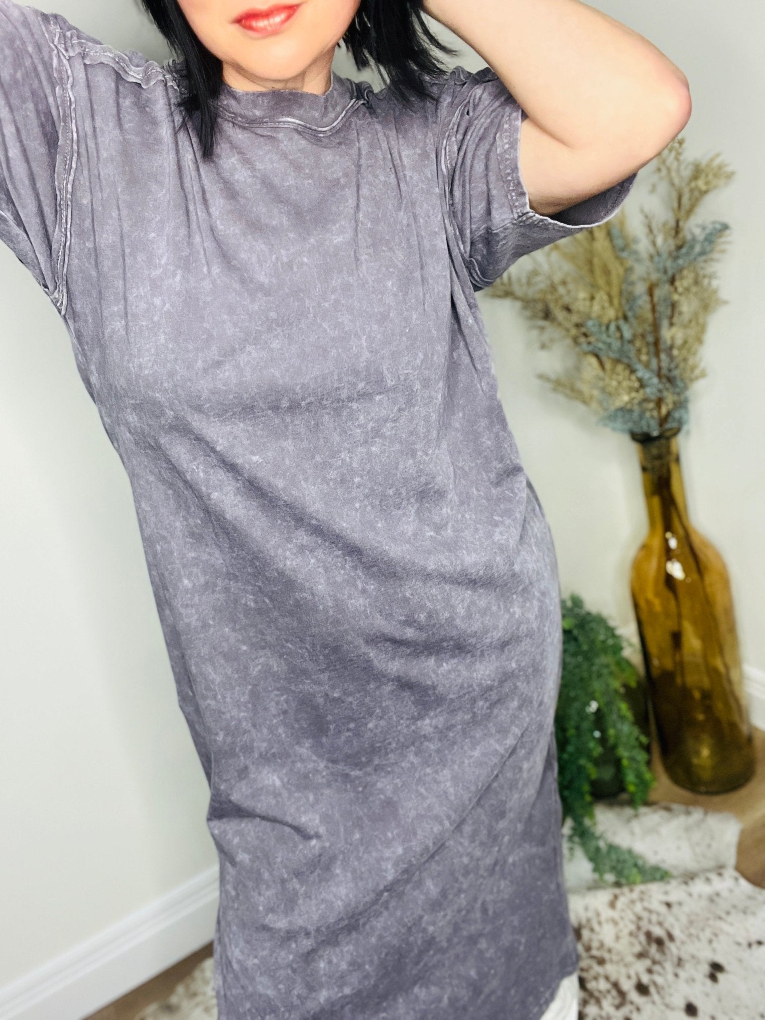 Urban Clout Relaxed Maxi Dress - Roaming Gypsy Boutique