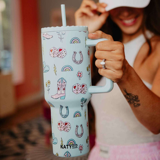 Urban Trend Cowgirl Tumbler - Roaming Gypsy Boutique