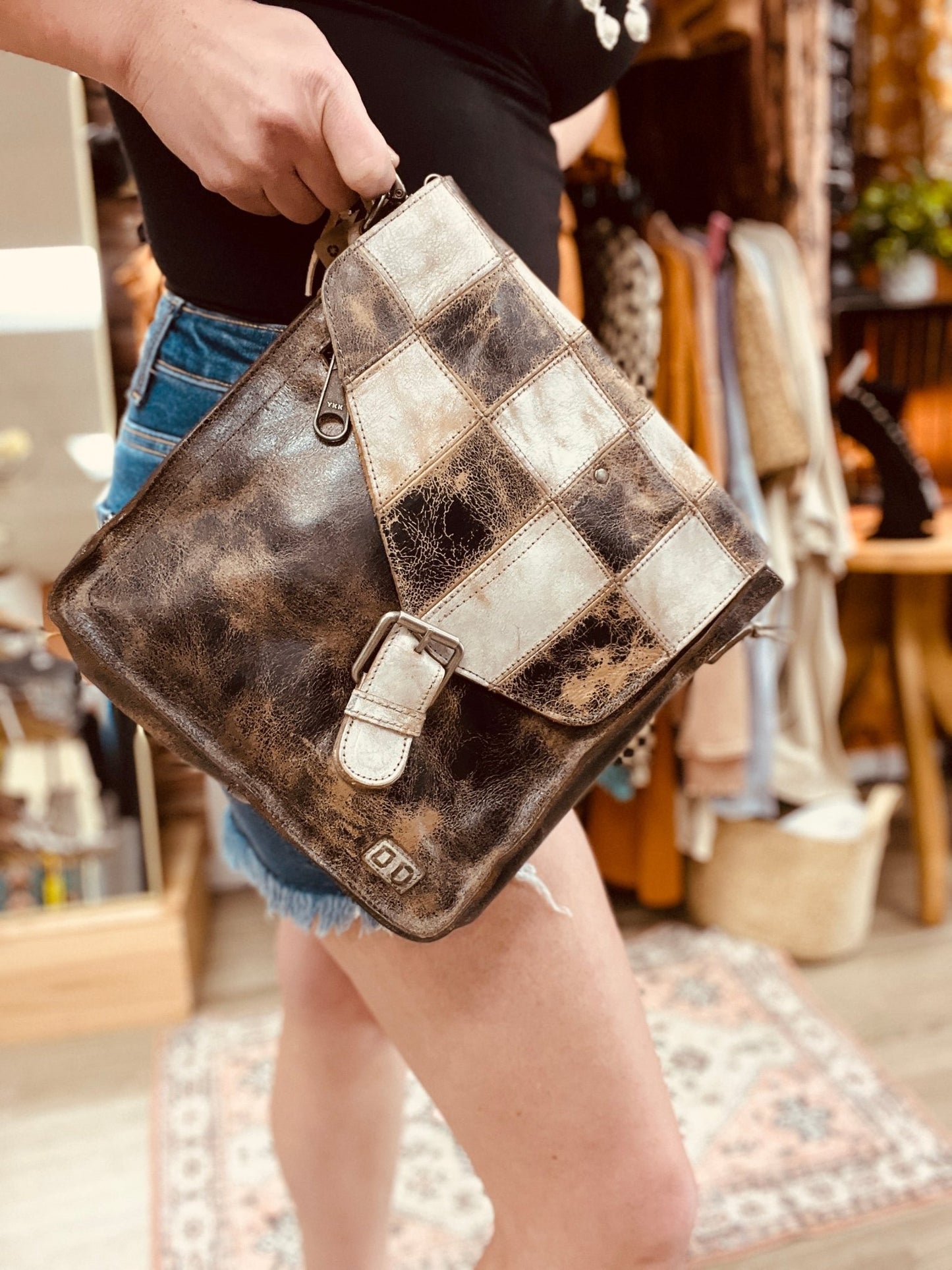 Venice Beach II Black Bag by BedStu - Roaming Gypsy Boutique