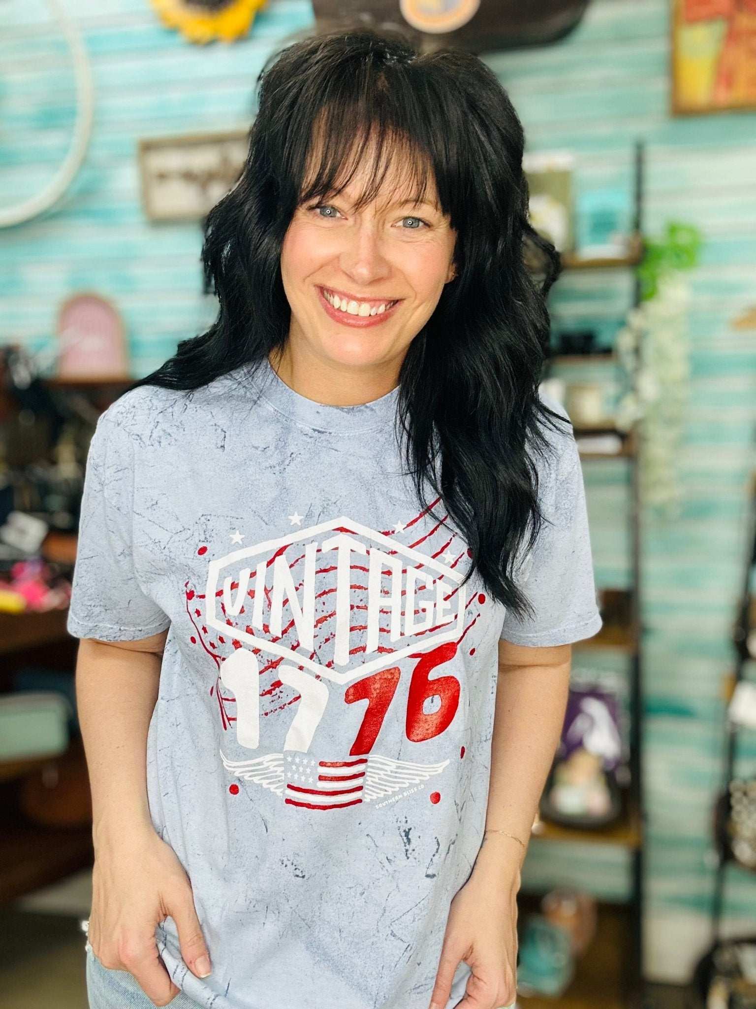 Vintage 1776 Patriot Tee - Roaming Gypsy Boutique