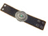 Vintage and Distressed Leather Cuff w. Concho - Roaming Gypsy Boutique