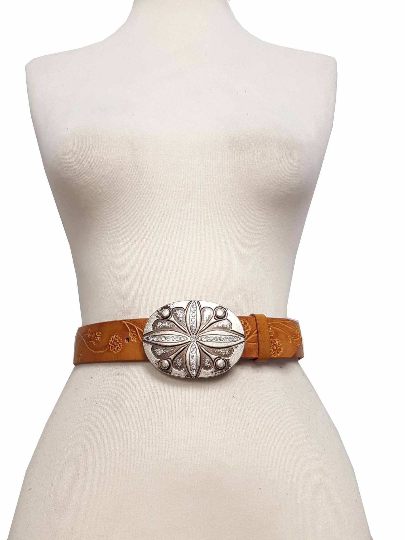 Vintage Lotus Belt - Roaming Gypsy Boutique