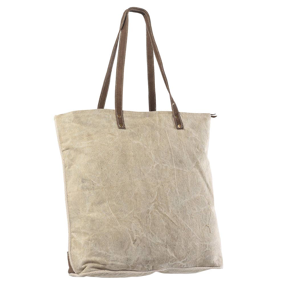 Vintage Upcycled Merlot Tote - Roaming Gypsy Boutique