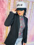 Western Struck Mesh Top - Roaming Gypsy Boutique