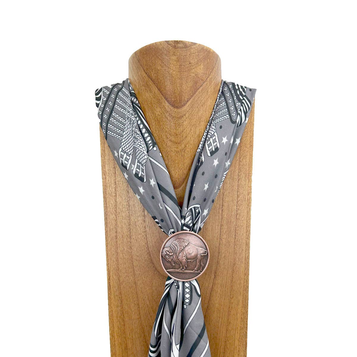 Western Wild Rag Slide - Roaming Gypsy Boutique