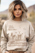 Wild Heart Mineral Sweatshirt - Roaming Gypsy Boutique