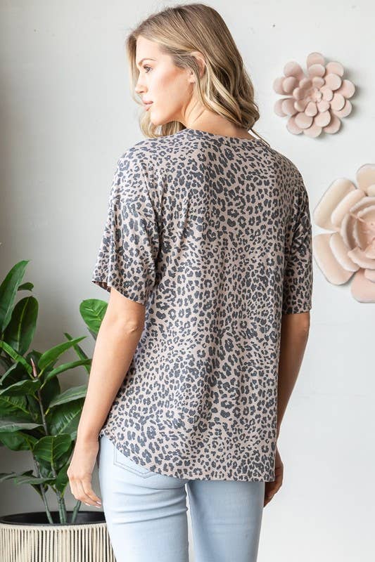 Wild MAMA Leopard Top - Roaming Gypsy Boutique