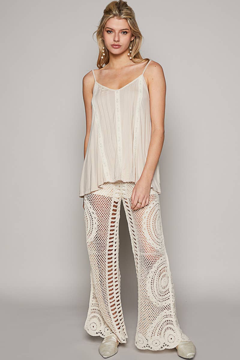 Wild Oats Lace Top - Roaming Gypsy Boutique