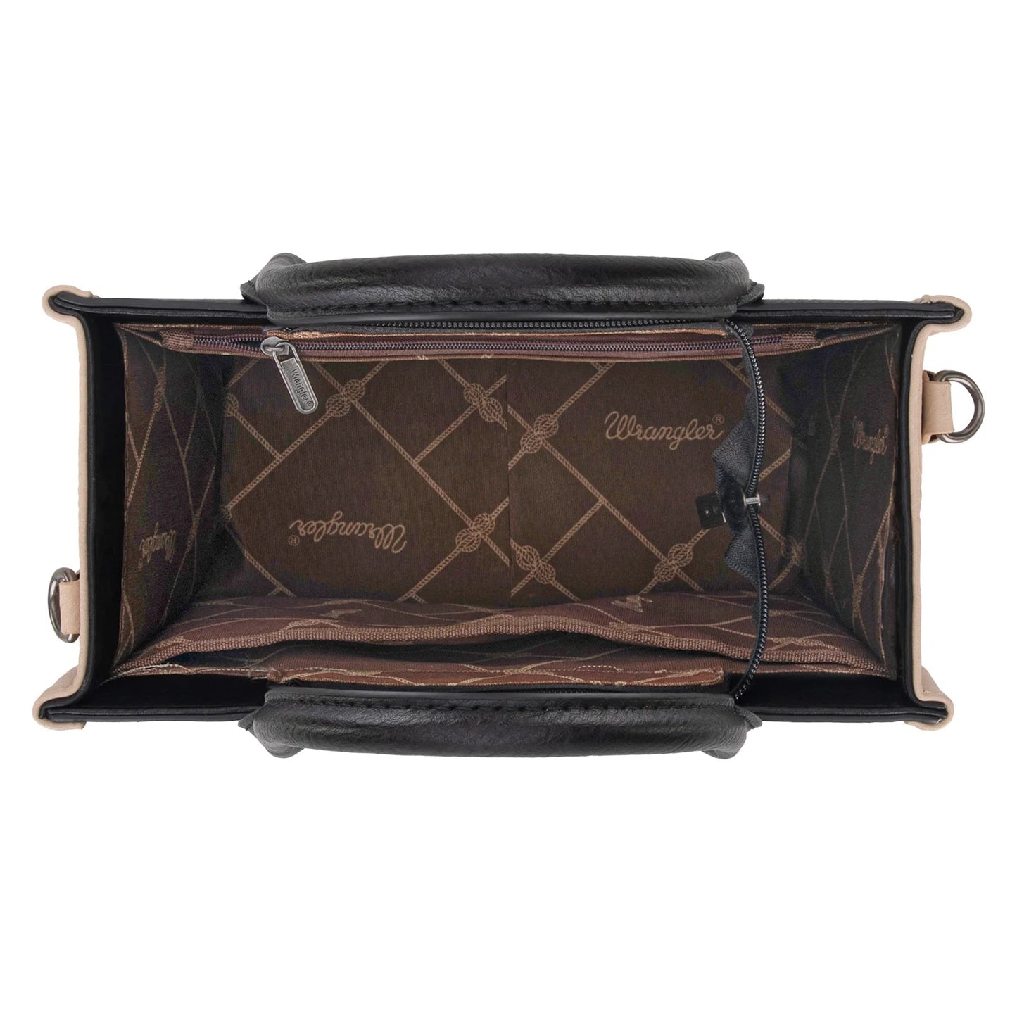 WRANGLER Aztec Embroidered Tote/Crossbody - Roaming Gypsy Boutique