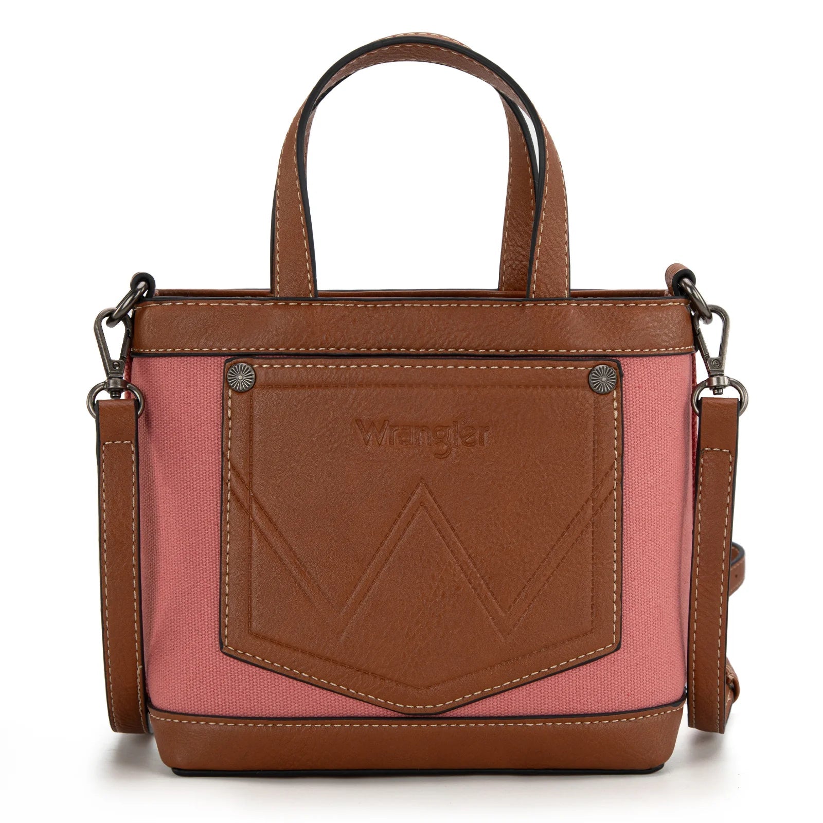 Wrangler Canvas Stitch Crossbody Tote - Roaming Gypsy Boutique