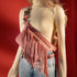 Wrangler Coral Fringe Sling Bag - Roaming Gypsy Boutique