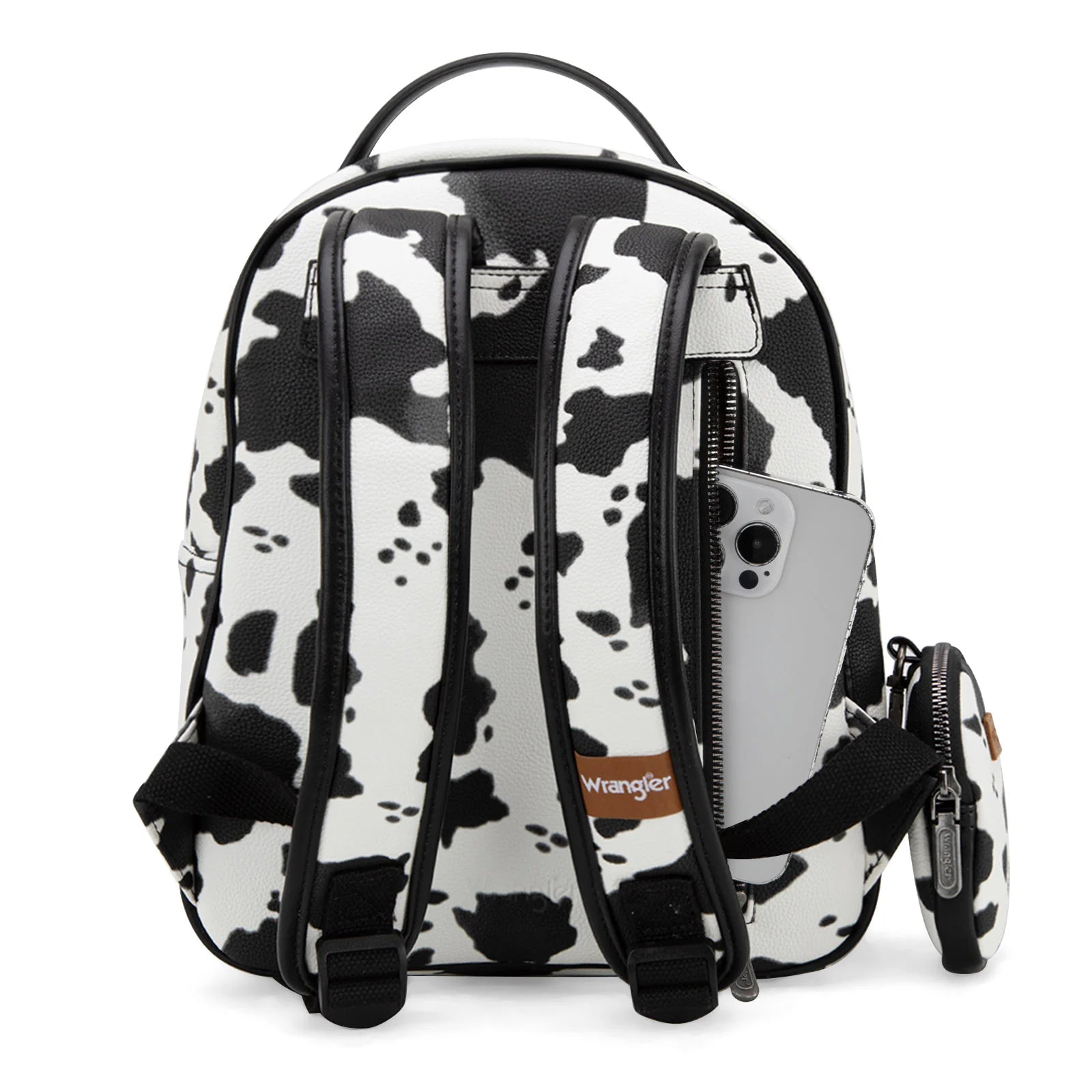 Wrangler Cowprint Backpacks - Roaming Gypsy Boutique