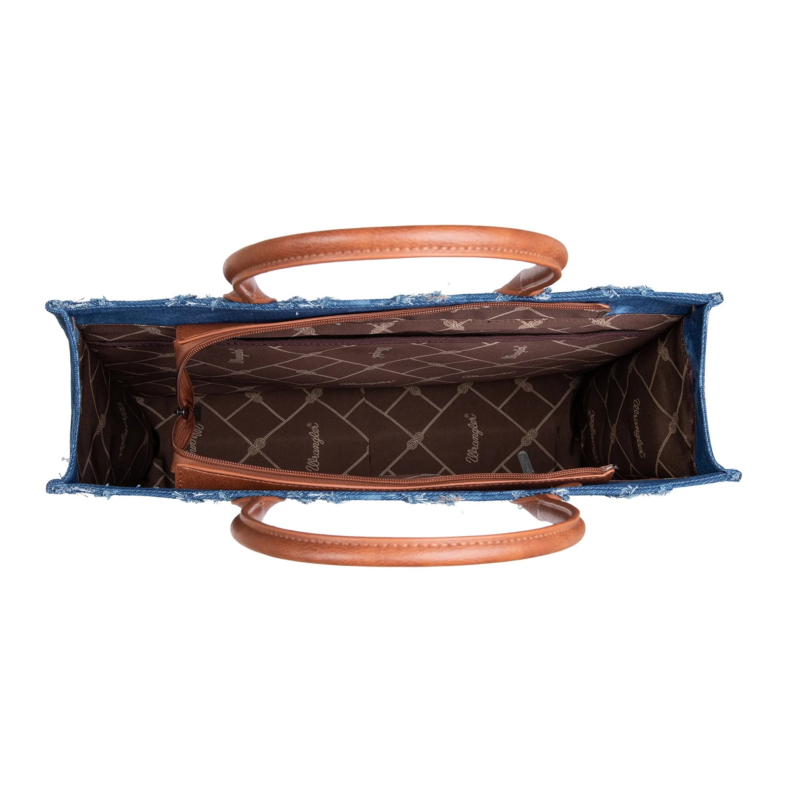 Wrangler Denim Wide Tote - Roaming Gypsy Boutique
