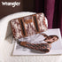 Wrangler Old West Southwest Wallet - Brown - Roaming Gypsy Boutique