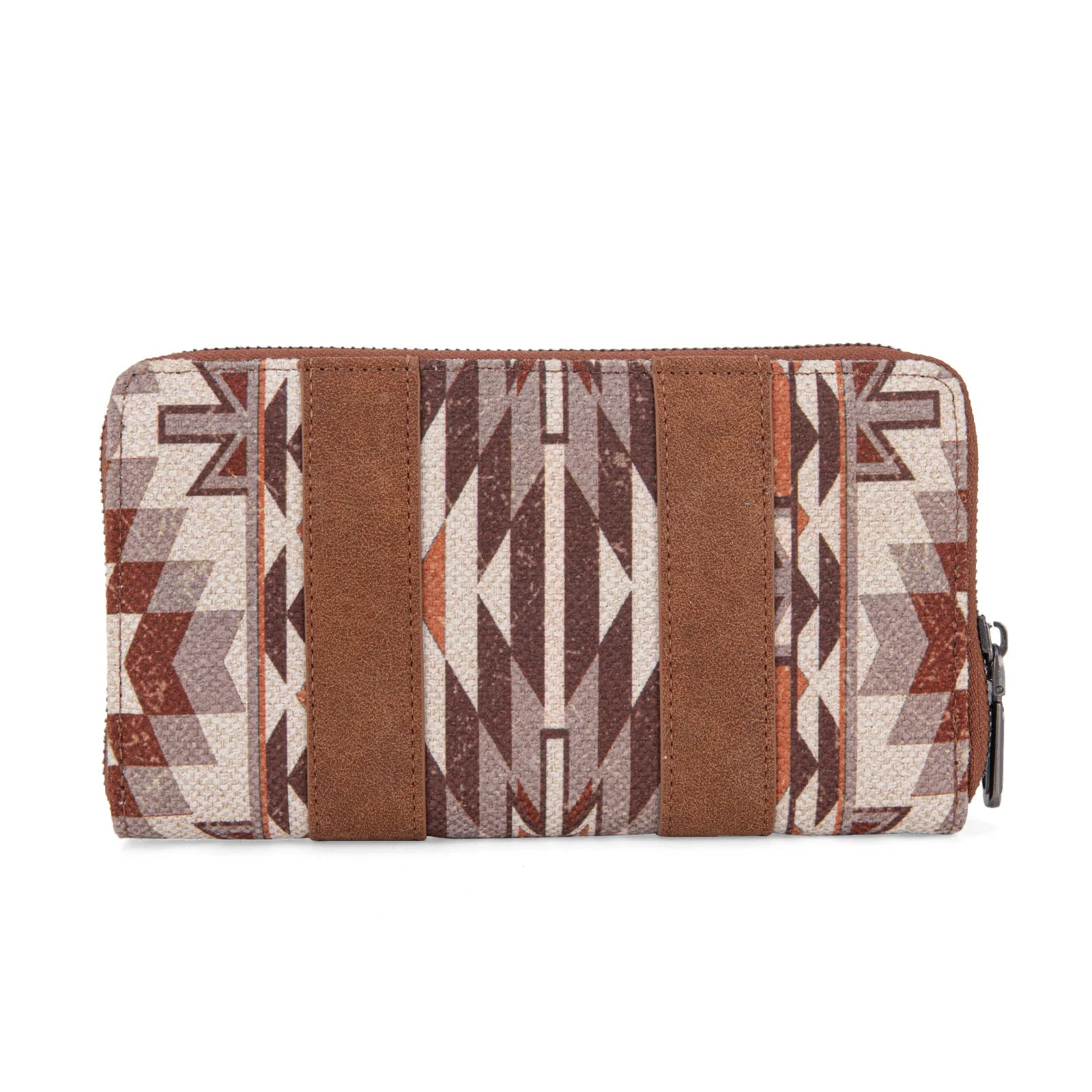 Wrangler Old West Southwest Wallet - Brown - Roaming Gypsy Boutique