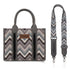 Wrangler Southwest Grey Crossbody Tote - Roaming Gypsy Boutique