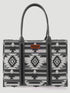 Wrangler Southwest Grey Tote - Roaming Gypsy Boutique