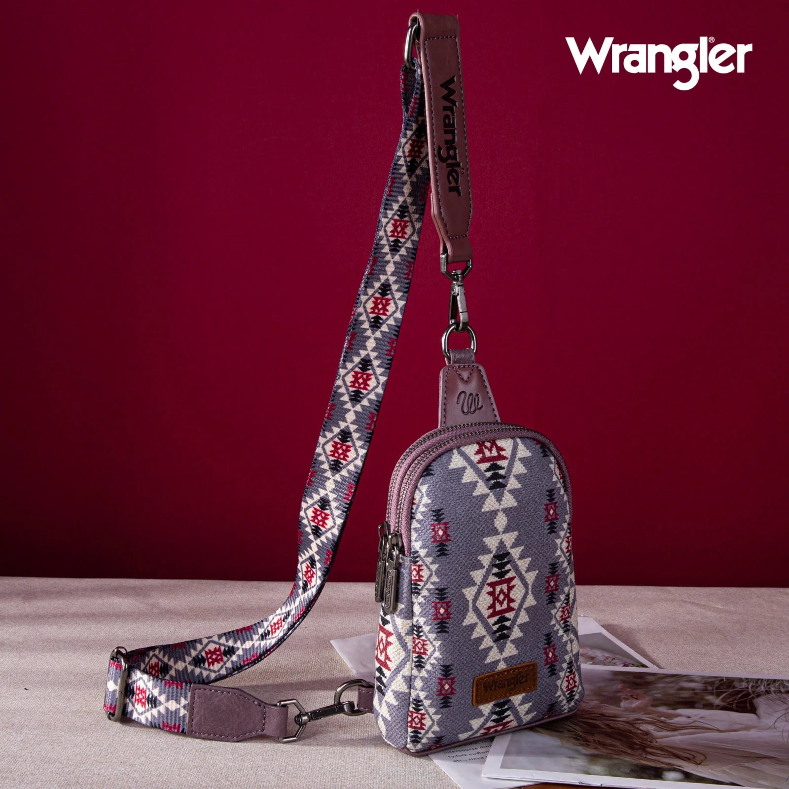 Wrangler Spring Lavendar Sling Bag - Roaming Gypsy Boutique