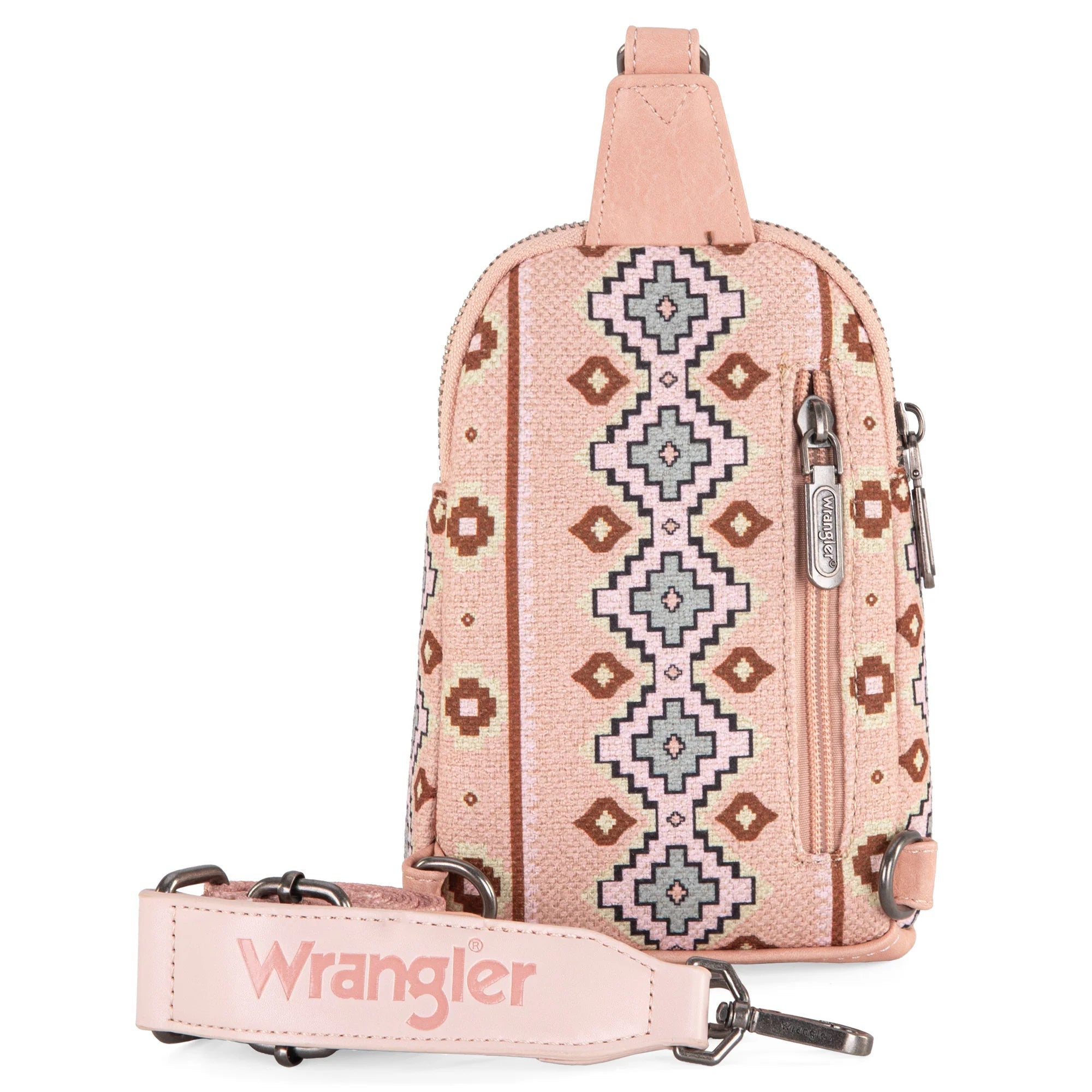 Wrangler Spring Pink Sling Bag - Roaming Gypsy Boutique