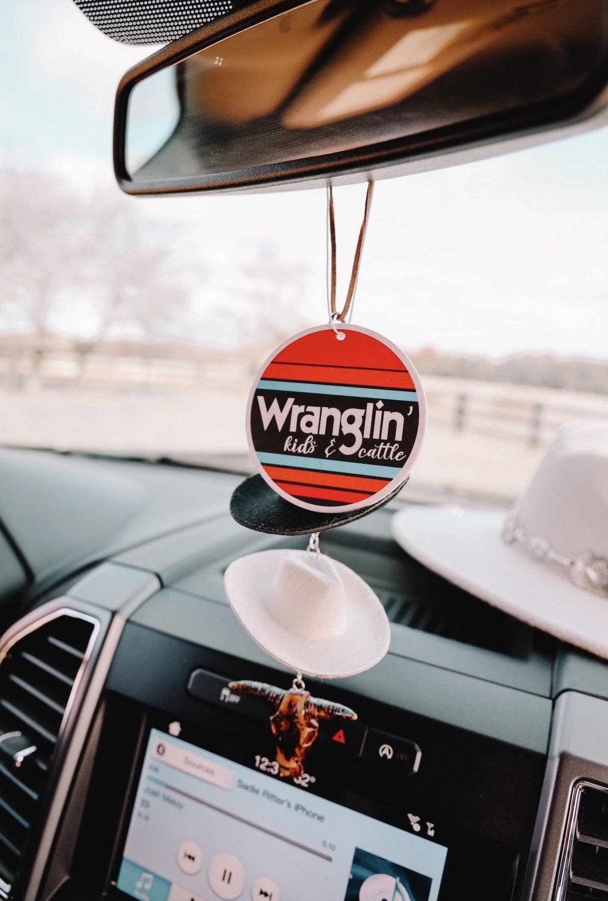 Wranglin Kids & Cattle Air Freshener - Roaming Gypsy Boutique