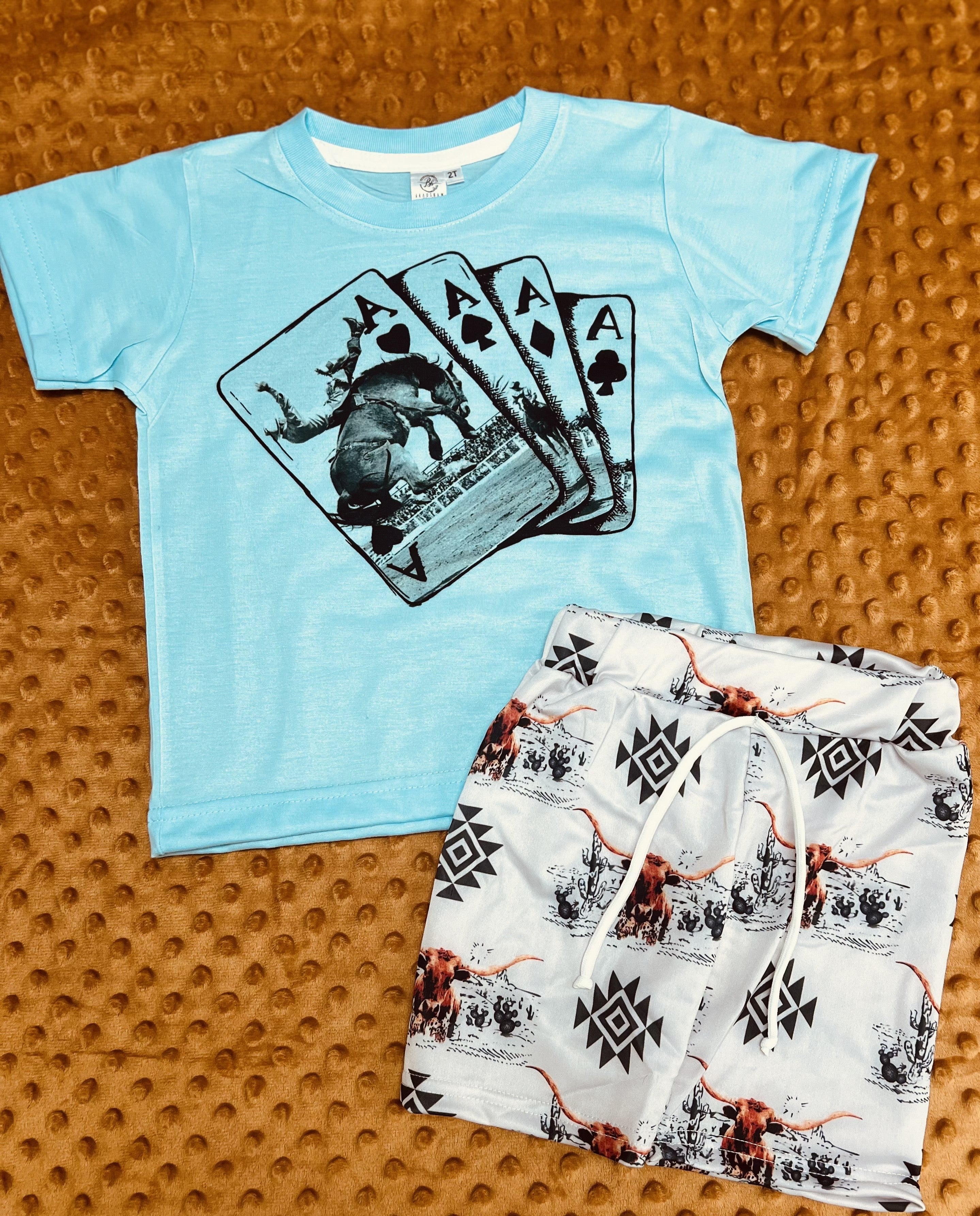Toddler Shorts Set | Kid's Printed Shorts Set | Roaming Gypsy Boutique