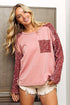 Holly Dolly Holiday Sequin Top