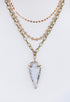 Glass Arrow Necklace
