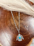 True Turquoise Thunderbird Necklace