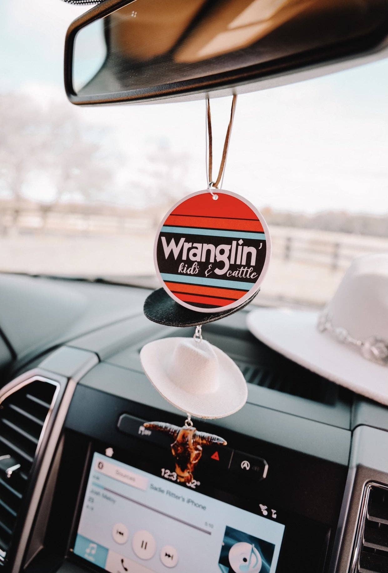 Wranglin Kids & Cattle Air Freshener - Roaming Gypsy Boutique