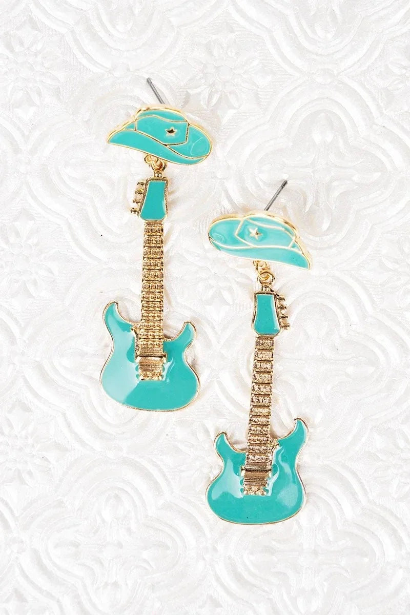 Nashville Guitar Earrings